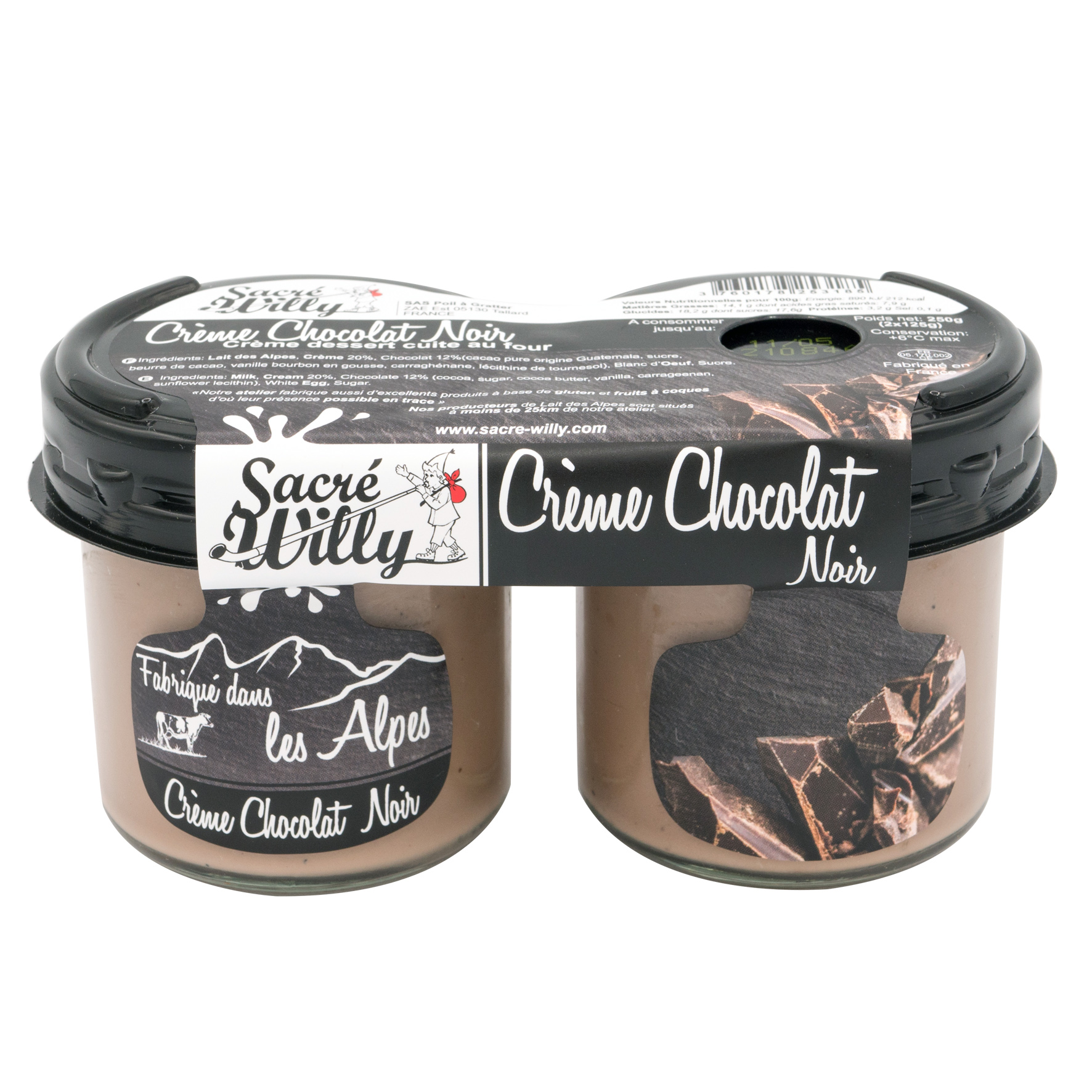 Crème Chocolat 70% Cacao Image crème chocolat 70% cacao