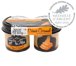 crème au four caramel médaillé