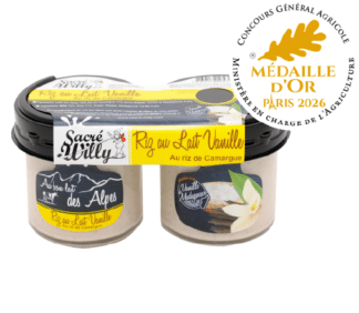 riz au lait vanille médaillé
