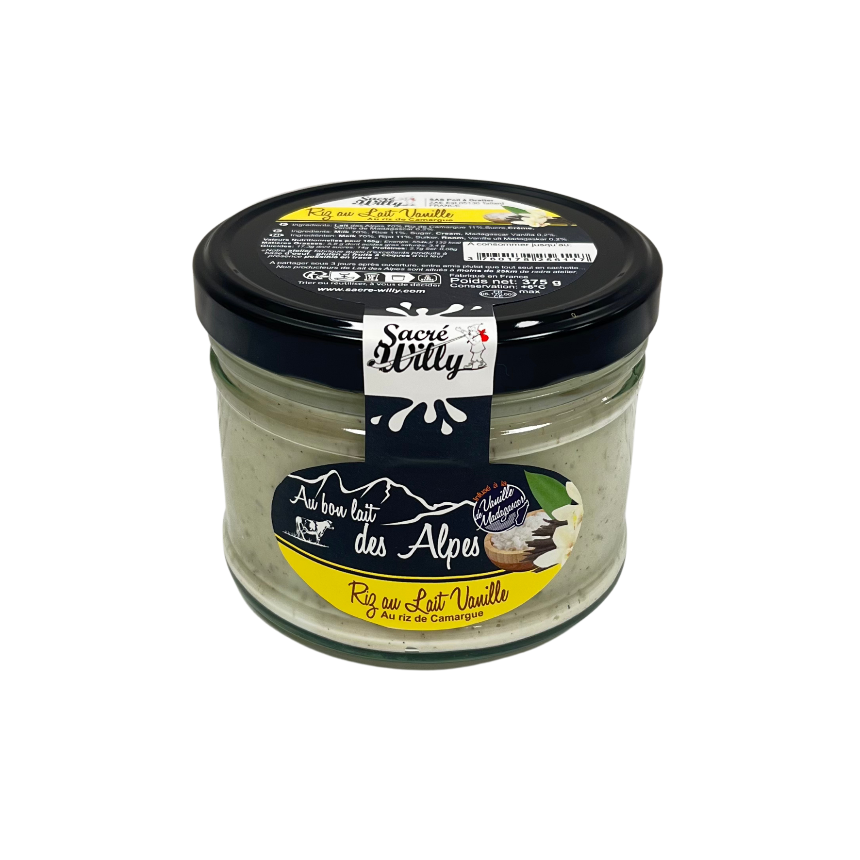 Riz au Lait Vanille Image riz au lait vanille