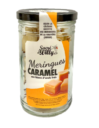 Image meringues caramel